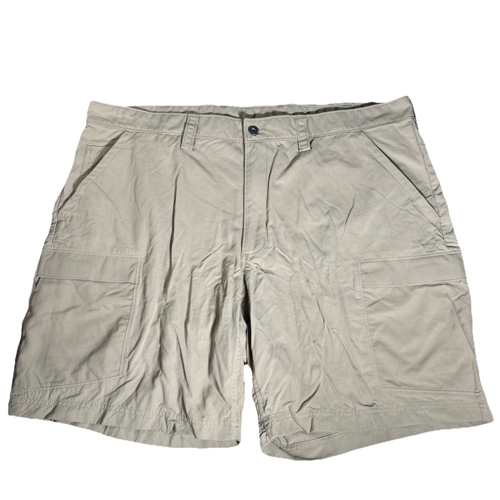 Duluth Trading Co Men's 44 Armachillo‎ Cooling 9" Cargo Shorts Ripstop Hiking